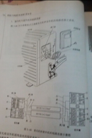 空调室内机与室外机的线路连接方法