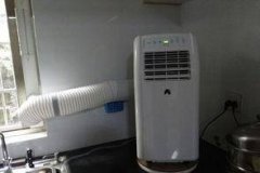 美的空调扇电路板维修 移动式空调怎么安装，看懂了就很简单